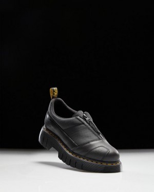 Dr. Martens 1461 Beta Clubwedge Platform Oxford Shoes Czarne | SN-DM84512