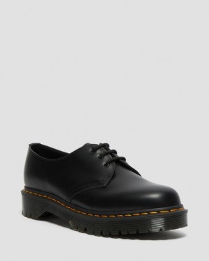 Dr. Martens 1461 Bex Smooth Leather Oxford Shoes Czarne | SN-DM84572