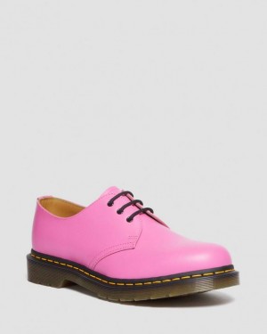 Dr. Martens 1461 Smooth Leather Oxford Shoes Różowe | SN-DM84537