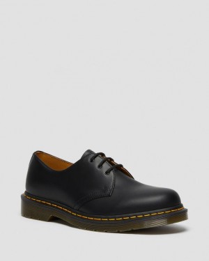 Dr. Martens 1461 Smooth Leather Oxford Shoes Czarne | SN-DM84573