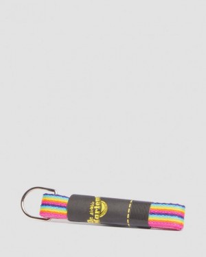 Dr. Martens 26 Inch Flat Rainbow Shoe Laces (3-Eye) Kolorowe | SN-DM85210