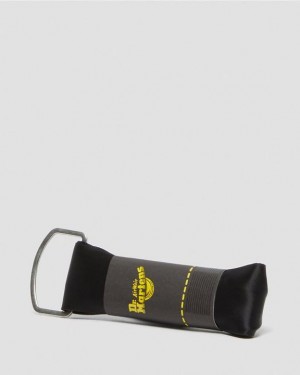 Dr. Martens 26 Inch Ribbon Shoe Laces (3-Eye) Czarne | SN-DM85200