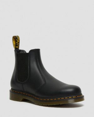 Dr. Martens 2976 Nappa Leather Chelsea Boots Czarne | SN-DM84170