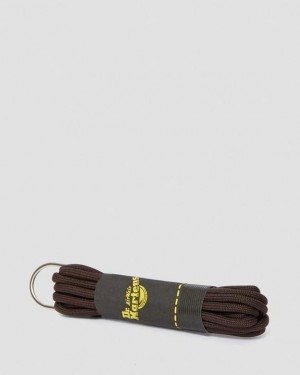 Dr. Martens 55 Inch Round Shoe Laces (8-10 Eye) Brązowe | SN-DM85191