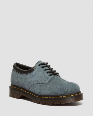 Dr. Martens 8053 Ben Suede Casual Shoes Niebieskie | SN-DM85036