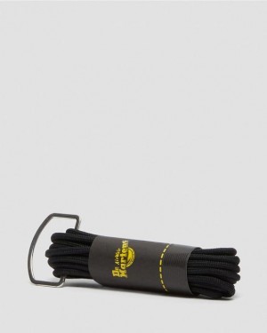 Dr. Martens 83 Inch Round Shoe Laces (12-14 Eye) Czarne | SN-DM85214