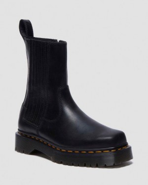 Dr. Martens Amaayah Lo Leather Boots Czarne | SN-DM84649