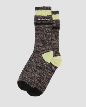 Dr. Martens Marl Organic Socks Szare | SN-DM85220