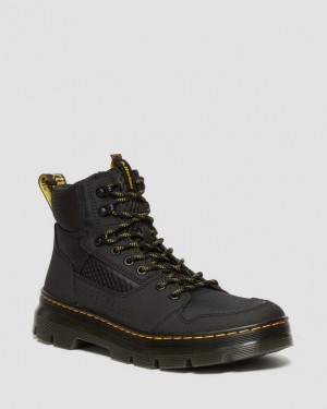 Dr. Martens Rilla Lace Up Utility Boots Czarne | SN-DM84403