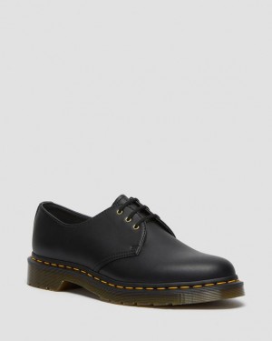 Dr. Martens Vegan 1461 Felix Oxford Shoes Czarne | SN-DM84545