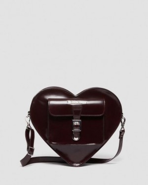 Dr. Martens Vegan Heart Shaped Backpack Różowe Czerwone | SN-DM84789